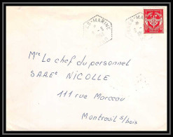 7970 Fm Hyeres Marine 1963 Pour Montreuil Sous Bois France Poste Navale Militaire Lettre (cover) - Scheepspost