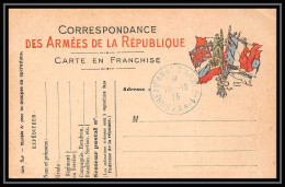 7974 Cachet BUREAU AMBULANT D'ARMEE 1a 1915 BleuFrance Guerre 1914/1918 Lettre (cover) - WW I