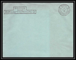 7944 Postes Bureau Frontiere D France Guerre 1914/1918 Enveloppe Franchise Militaire Neuve Tb - WW I