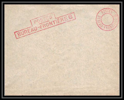 7897 Postes Bureau Frontiere G France Guerre 1914/1918 Enveloppe Franchise Militaire Neuve Tb - 1. Weltkrieg 1914-1918