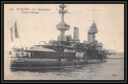 7818 Le Massena Cuirasse D'escadre Pre-dreadnought France Poste Navale Militaire Carte Postale (postcard) Neuve - Warships