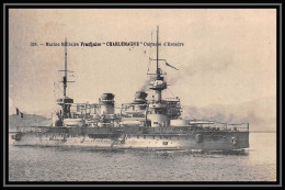 7814 Le Charlemagne Cuirasse D'escadre France Poste Navale Militaire Carte Postale (postcard) Neuve - Warships