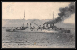 7804 Le Mirabeau Cuirasse Cachet Marseille Notre Dame De La Garde France Poste Navale Militaire Carte Postale (postcard) - Guerre