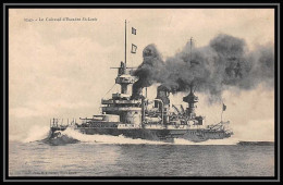 7808 Cuirasse D'escadre St Louis France Poste Navale Militaire Carte Postale (postcard) Neuve - Warships