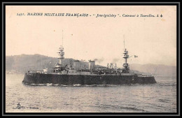7805 Cuirasse Jaureguiberry Tourelles France Poste Navale Militaire Carte Postale (postcard) Neuve - Guerre
