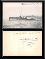 7770 Contre-torpilleur Enseigne Roux Signe Roquebert 1919 Poste Navale Militaire Carte Postale Photo Postcard - Seepost