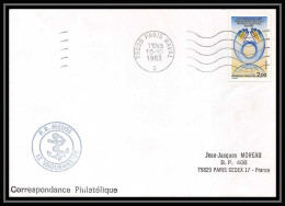 7723 La Meuse Petrolier Ravitailleur Classe Durance 1983 Poste Navale Militaire France Lettre (cover) - Naval Post