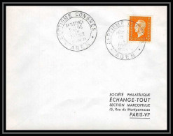 7695 Congres D'agen Resistance Belge 1955 Dulac France Lettre (cover) - Commemorative Postmarks