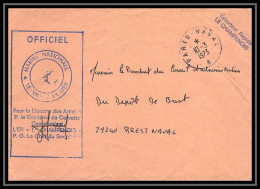 7670 Escorteur Rapide Le Champenois 1973 Poste Navale Militaire Signe (Signed Autograph) France Lettre (cover) - Seepost