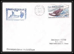 7579 Aviso Escorteur Victor Schoelcher 1985 Poste Navale Militaire France Lettre (cover)  - Scheepspost