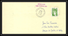 7502 Petrolier Ravitailleur Lac Tonle Sap 1978 Poste Navale Militaire France Lettre (cover)  - Posta Marittima