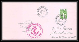 7486 Sous Marin Classe Agosta 1978 Signe (signed Autograph) Poste Navale Militaire France Lettre (cover)  - Scheepspost