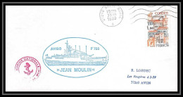 7489 Aviso Jean Moulin (F785) 1980 Poste Navale Militaire France Lettre (cover)  - Seepost