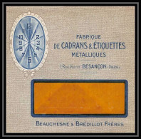 7485 Enveloppe Illustree Neuve Fabrique De Cadrans Etiquettes Metaliques Besancon Bredillot Doub France TB Etat - 1900 – 1949