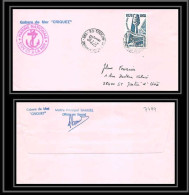 7499 Gabare De Mer Criquet 1978 Signe (signed Autograph) Poste Navale Militaire France Lettre (cover)  - Scheepspost