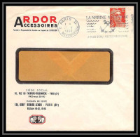7469 Enveloppe Illustree Accessoires Ardor 1953 Krag Paris La Marine Nationale Gandon France Lettre (cover) TB Etat - 1921-1960: Période Moderne