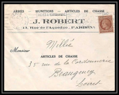 7443 Enveloppe Entete Robert Chasse Paris Pour Beaugency Loiret 1946 France Lettre (cover) TB Etat - 1921-1960: Modern Tijdperk