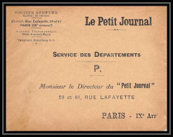 7393 Enveloppe Illustree Neuve Le Petit Journal Paris France Lettre (cover) TB Etat - 1921-1960: Période Moderne