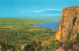 ISRAEL - The Plain Of Ginossar Seen From Mount Arbel - Vue D'ensemble - Carte Postale - Israel