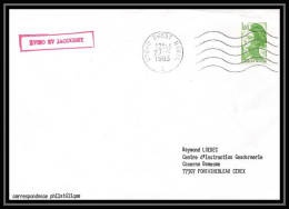 7515 Aviso Ev Jacoubet 1983 Poste Navale Militaire France Lettre (cover)  - Seepost