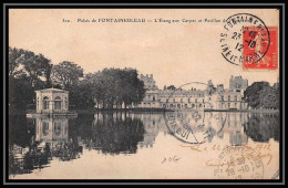 9243 Fontainbleau 1909 Pour Constantinople Turquie Turkey N°138 Semeuse 10c France Carte Postale Postcard - 1877-1920: Semi-moderne Periode