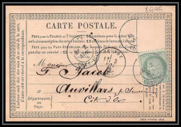 8999 LAC Nuits St Georges 1976 1 Timbre Manquant ? N 53 Ceres 5c France Cote D'or Precurseur Carte Postale (postcard) - Cartes Précurseurs