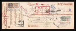 8889 Porcher Paris Mazamet Albi Tarn 1926 Affranchissement Compose 1f10 Entete Commercial Timbre Fiscal Document - Lettres & Documents