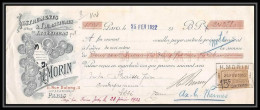 8868 Albi Tarn Ingenieurs Morins 1922 15c Entete Commercial Timbre Fiscal Effet De Commerce Fiscaux Sur Document - Lettres & Documents