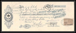 8855 Martin Aix En Provence 1912 5c Entete Commercial Timbre Fiscal Effet De Commerce Fiscaux Sur Document - Briefe U. Dokumente