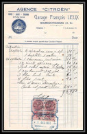 8845 Gourdan Polignan Haute-Garonne 1937 Paire 50c Entete Commercial Timbre Fiscal Fiscaux Sur Document - Lettres & Documents