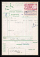 8827 Entete Commercial Jacobert Vins CONTRIBUTIONS INDIRECTES Charenton Seine 1953 Timbre Fiscal Fiscaux Sur Document - Brieven En Documenten