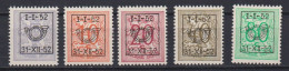 Belgique: COB N° PRE 620/24: Neuf, **, MNH, Sans Charnière. TTB !! - Typo Precancels 1951-80 (Figure On Lion)