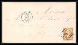 8603 LSC N 13 Napoleon 10c Pc 420 Blois 1861 France Lettre (cover) - 1849-1876: Période Classique