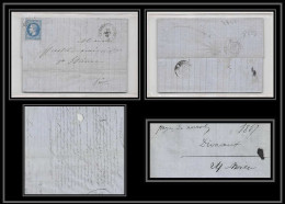 8528 LAC 1868 N 29 Napoleon 20c GC 4327 La Voulte Sur Rhone St Etienne Loire France Lettre Cover - 1849-1876: Classic Period