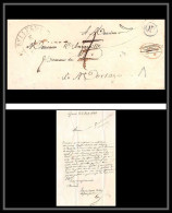 9940 Lac Or Origine Rurale La Perrière (Orne) Pour Mortagne 1838 Cad 13 Marque Postale France Lettre Cover - 1801-1848: Vorläufer XIX