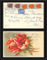 9770 N°1002 1003 Blasons Bande X3 Lyon Saint-Jean-le-Vieux (Ain) 1955 Affranchissement Compose France Carte Postale - 1921-1960: Modern Tijdperk