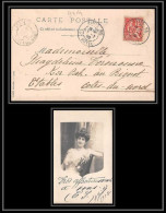 9714 N°116 Mouchon 10c Paris Gd Hotel Etables Cotes Du Nord 1902 France Carte Postale Photo Postcard - 1877-1920: Periodo Semi Moderno