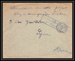 9619 Secteur 61 50ème Infanterie 1915 Lyon France Guerre 1914/1918 Lettre Cover - 1. Weltkrieg 1914-1918