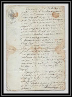 9621 Document Notarie Ancien France Lettre Cover - Aniane