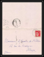 9628 N°283 Paix Saint-Hilaire-sur-Risle Orne 1935 France Lettre Cover - 1921-1960: Moderne