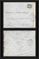 9524 N°375 Ceres Luon Gare Roma Italie Italia 1940France Guerre 1939/1945 Censure Lettre Cover - Oorlog 1939-45