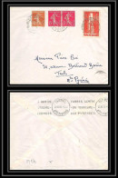 9460 N°395 Service De Santé Militaire Courlon-sur-Yonne Krag Tarbes Pyrenees 1938 France Lettre Cover - 1921-1960: Moderne