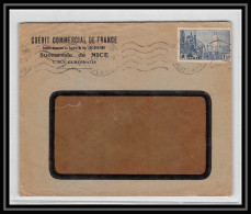 9422 Entete Credit Commercial N°328 Rassemblement Pour La Paix Nice Paris France Lettre Cover - 1921-1960: Période Moderne