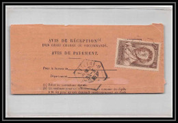 9414 N°310 Ampere Physicien Physic France Avis De Reception 1938 St Etienne Loire Etat Fragile Lettre Cover - 1921-1960: Moderne