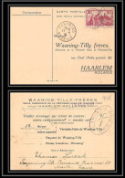 9435 Entete Waanin Huiles N°290 Puy-en-Velay Freyminc Moselle Haarlem Pays-Bas Netherlands 1935 France Carte Postale - 1921-1960: Période Moderne