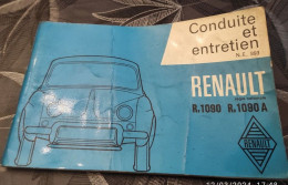 Bouquin Renault Conduite Et Entretien - KFZ