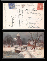 9313 N°237 Semeuse 40c + 199 Livet-et-Gavet Isere 1930 Vienne Autriche Austria France Carte Postale Postcard - 1877-1920: Période Semi Moderne
