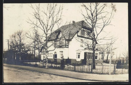 Foto-AK Hamburg-Othmarschen, Villa Parkstrasse Ecke Haid Kamp 1909  - Altona