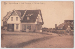 Koksijde Coxyde-Bains Villa Germaine Et Villa Des Astéries - Koksijde