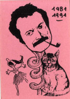 GEORGES BRASSENS   CHAT  DIX ANS 1981 / 91 -  EDITION PRIVEE   -  TIRAGE LIMITE - Entertainers